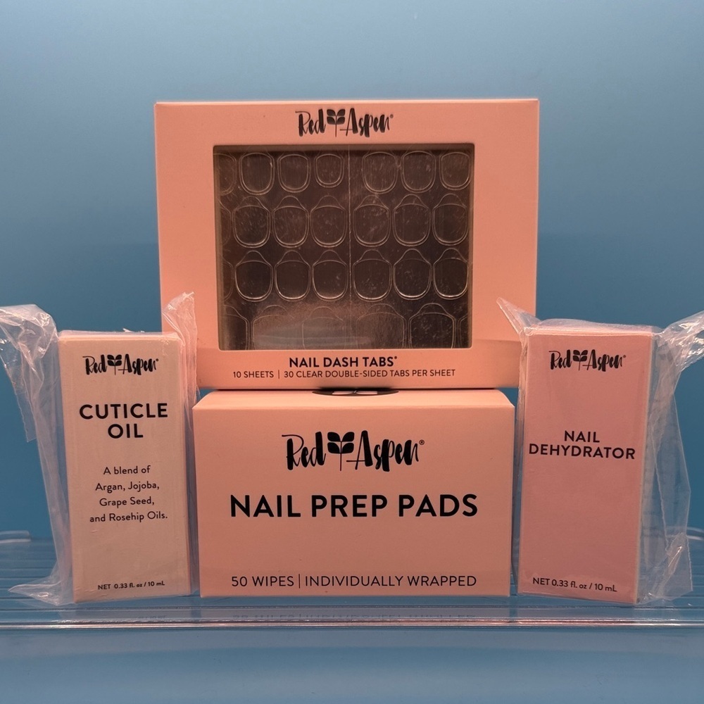 Red Aspen Nail Prep Set -